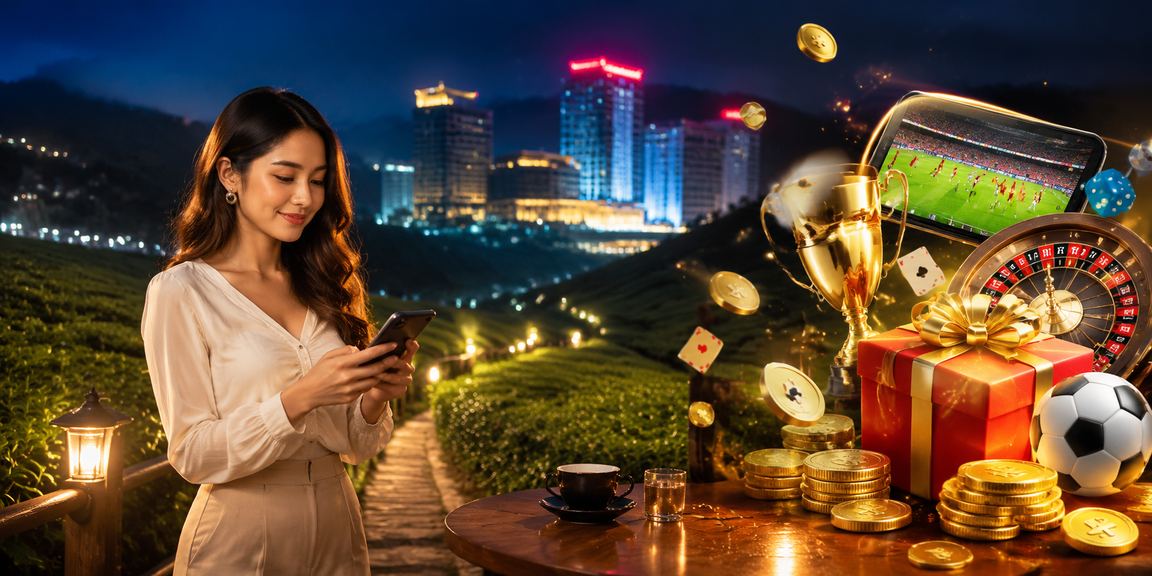 perdana4d Genting Highlands mobile casino experience with roulette and online games