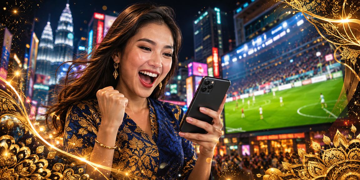 Aplikasi kasino Kuala Lumpur pada skrin telefon pintar