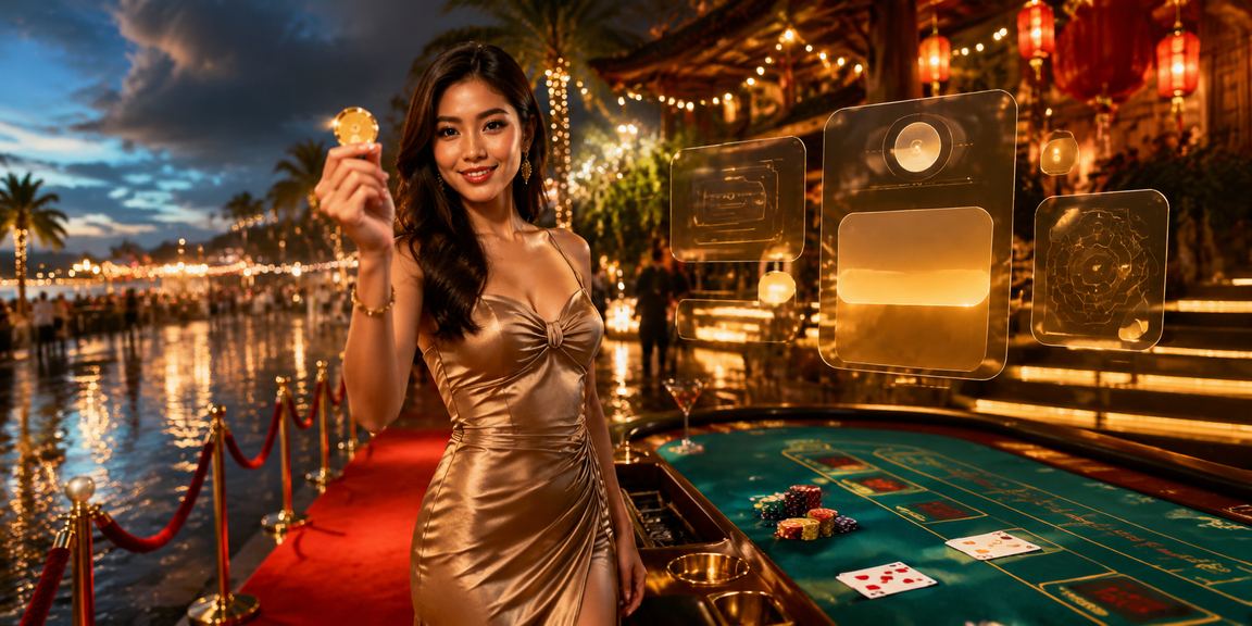 Professional Malaysia casino table environment with perdana4d live dealers