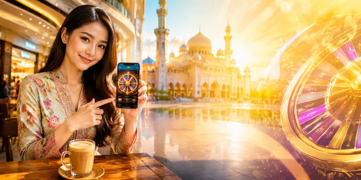 Meja roulette di Putrajaya dengan suasana kasino yang meriah